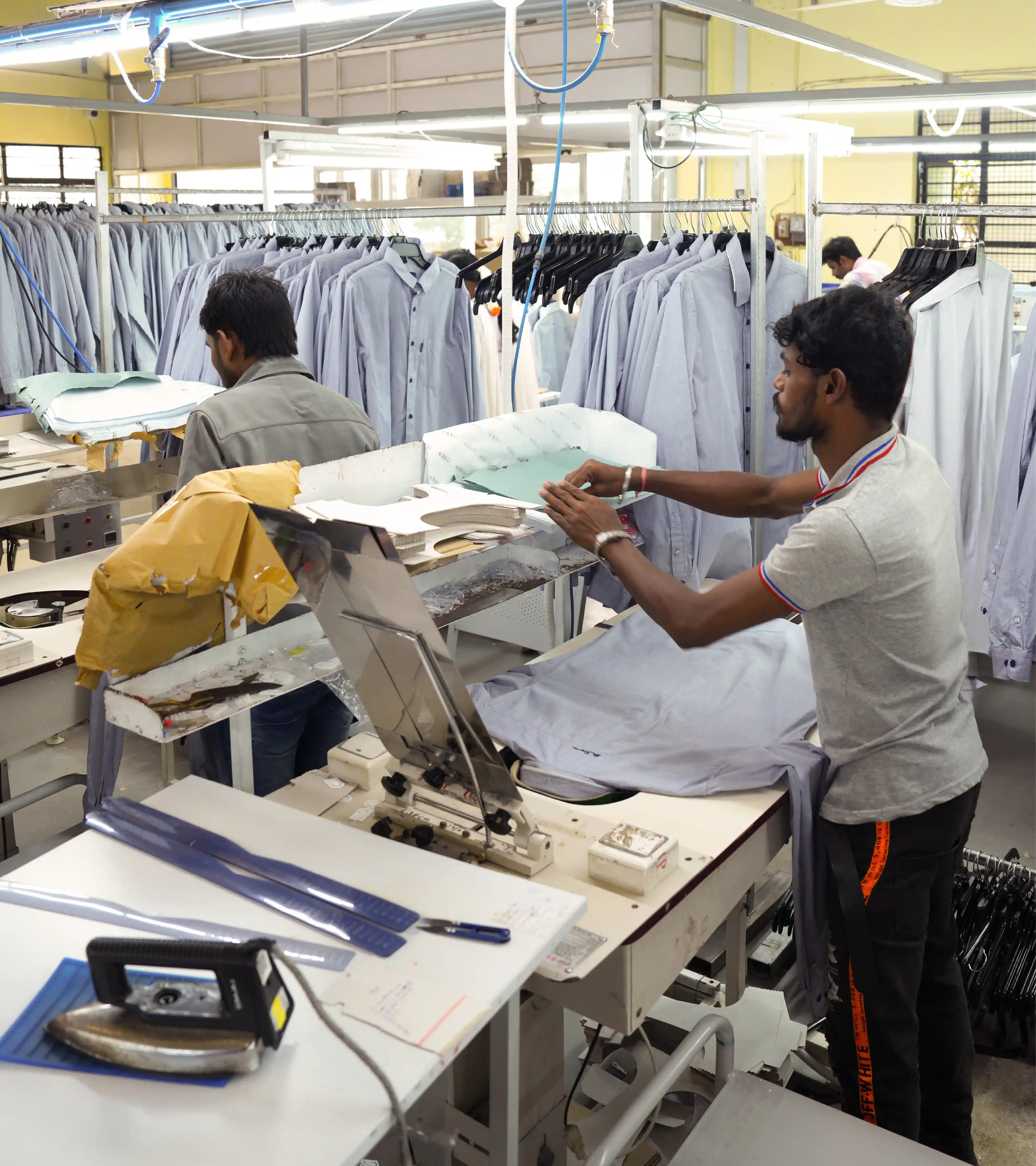 Texxco manufacturing floor